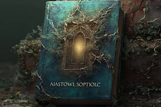 illustrate professional book cover