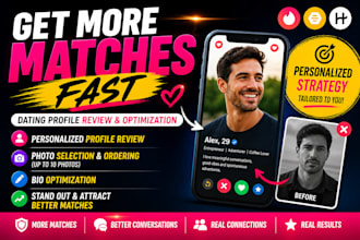 optimize your tinder bumble or hinge dating profile to get more matches