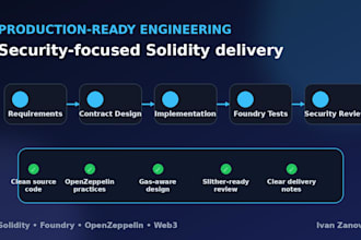 develop secure solidity smart contracts