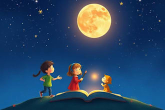illustrate children story book illustration children book