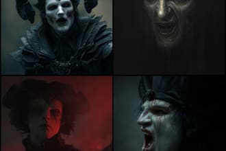 fantasy horror and fantasy horror character