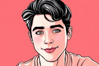 turn yourself in a unique watercolor portrait