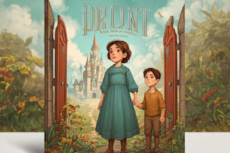 design a captivating childrens book cover that sells