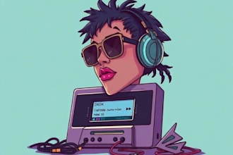 make stunning music cover art, album cover design