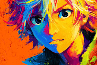 create a anime character
