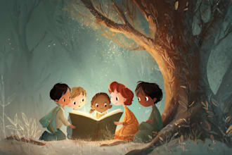 children book illustration, children book