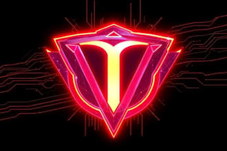 create awesome futuristic cyberpunk style or mecha logo for you