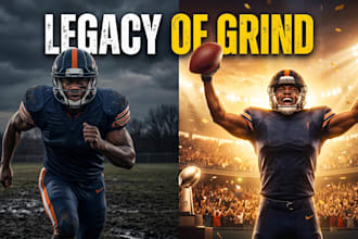 design nfl youtube thumbnail for channel 2026