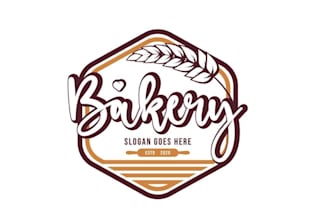 create a professional bakery logo for your business