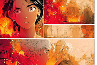 draw manga comic pages and professional graphic