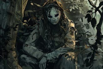 fantasy horror and fantasy horror character