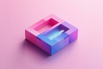 design creative box, pouch and label packaging design