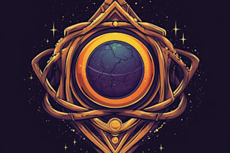 a custom fantasy logo