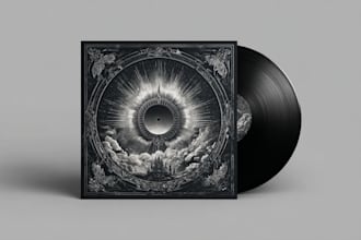 design album cover, cd label, cd cover  hours