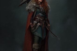 fantasy character art and fantasy character art