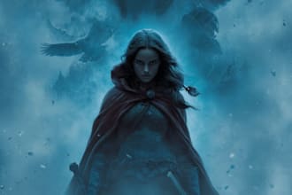 do fantasy book cover, thriller book cover design