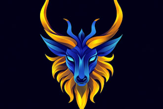 professional fantasy logo artwork