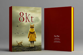 draw adorable kids book cover with fantasy cartoon art