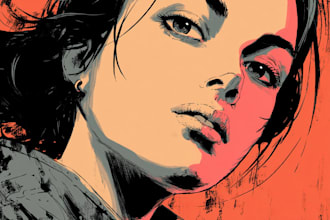 create comic book and custom illustration