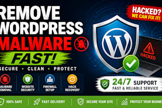 clean hacked wordpress website and secure it quickly