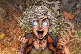 illustrate your comic characters and scenes