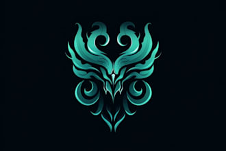 unique and detailed fantasy logo