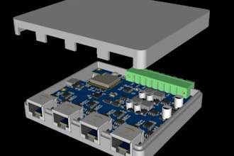 develop nrf52 and stm32 firmware with pcb design
