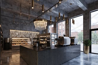 design and render your 3d retail stores, shops, interior