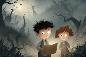 draw children book illustrations