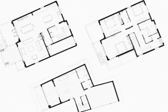 floor plans and architectural building drawings