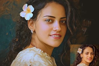turn your photo into an oil painting masterpiece