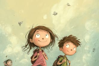 create awesome dimensional illustrations for children