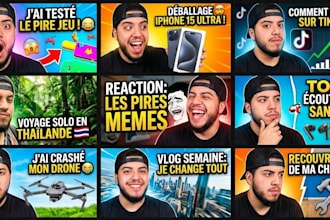 design click worthy youtube thumbnails