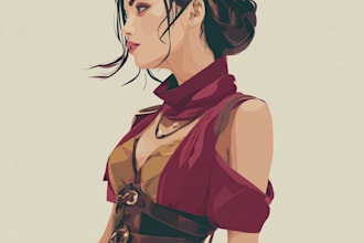 fantasy character art and fantasy character art