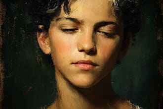 create artistic oil painting portraits
