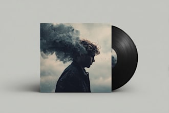 design album cover or single cover art