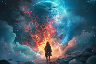 make a fantasy book cover, thriller book cover