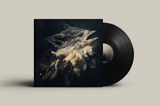 design album cover or single cover art