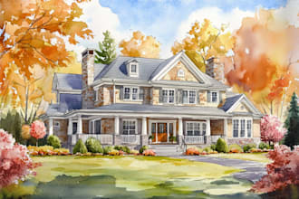 draw a watercolor painting
