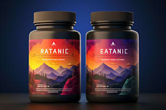 pouch design and product packaging design
