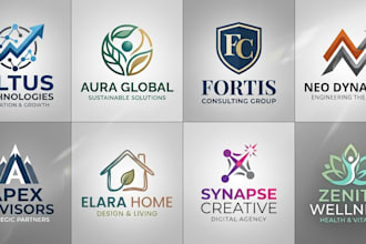 design a logo and costume it