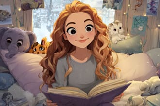 design superhero cartoon book cover