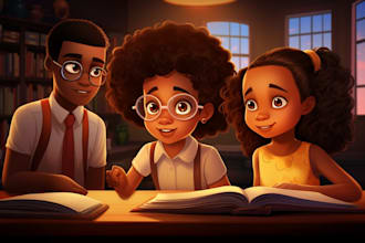 children book illustration and children book illustration