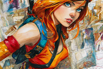 comic book professional artist