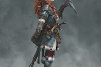 fantasy character art and fantasy character art