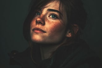 do professional portrait retouching business photo beautify