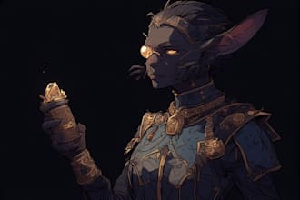 draw high quality nft character art for you