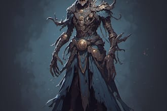 do horror character design