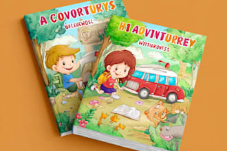 illustrate professional children book pages with art