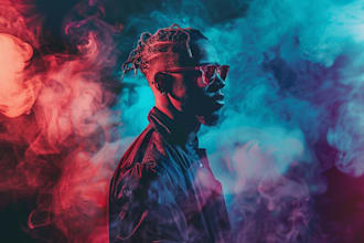 design creative music album cover art or music song artwork